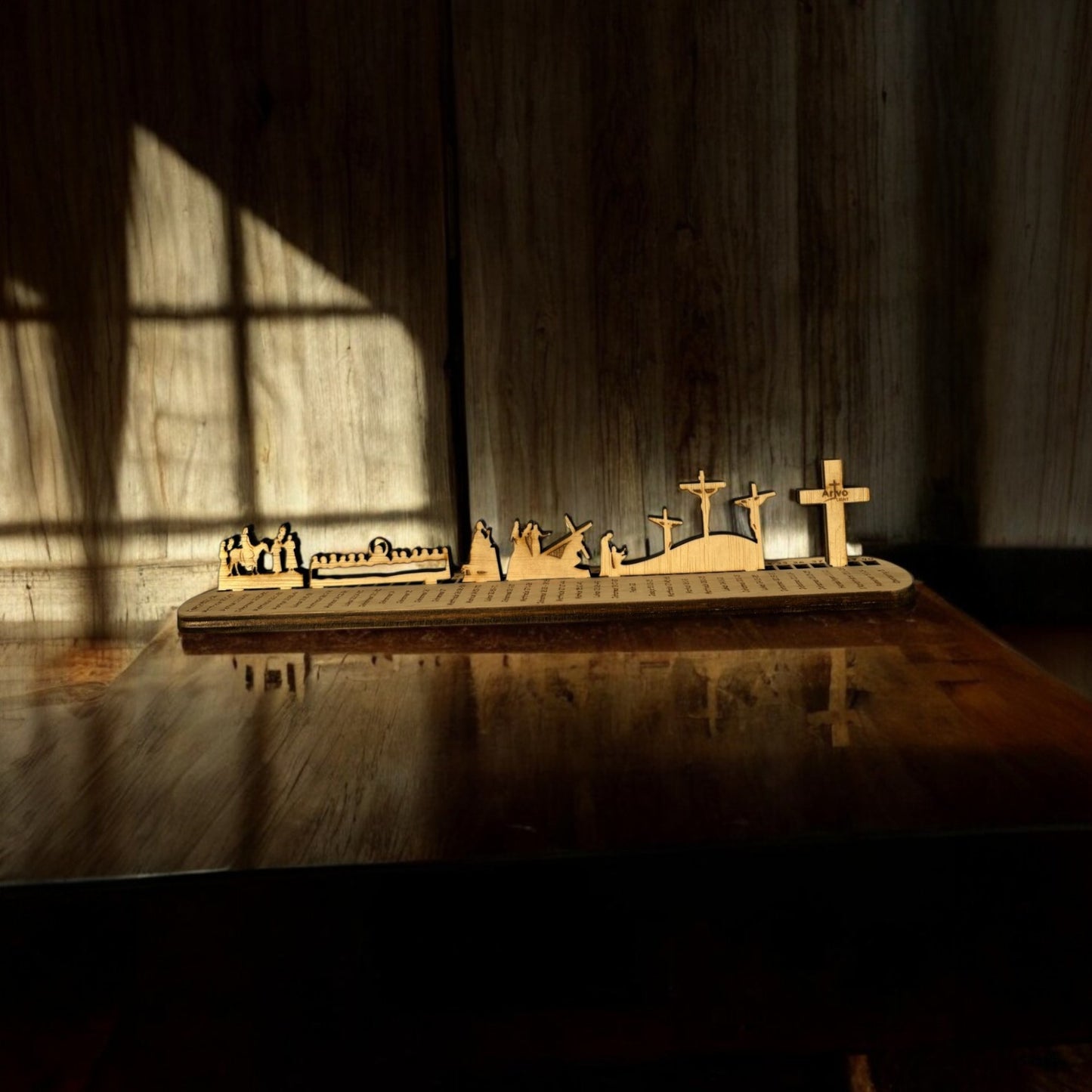 Aftelkalender 40 dagentijd - Het paasverhaal in beeld